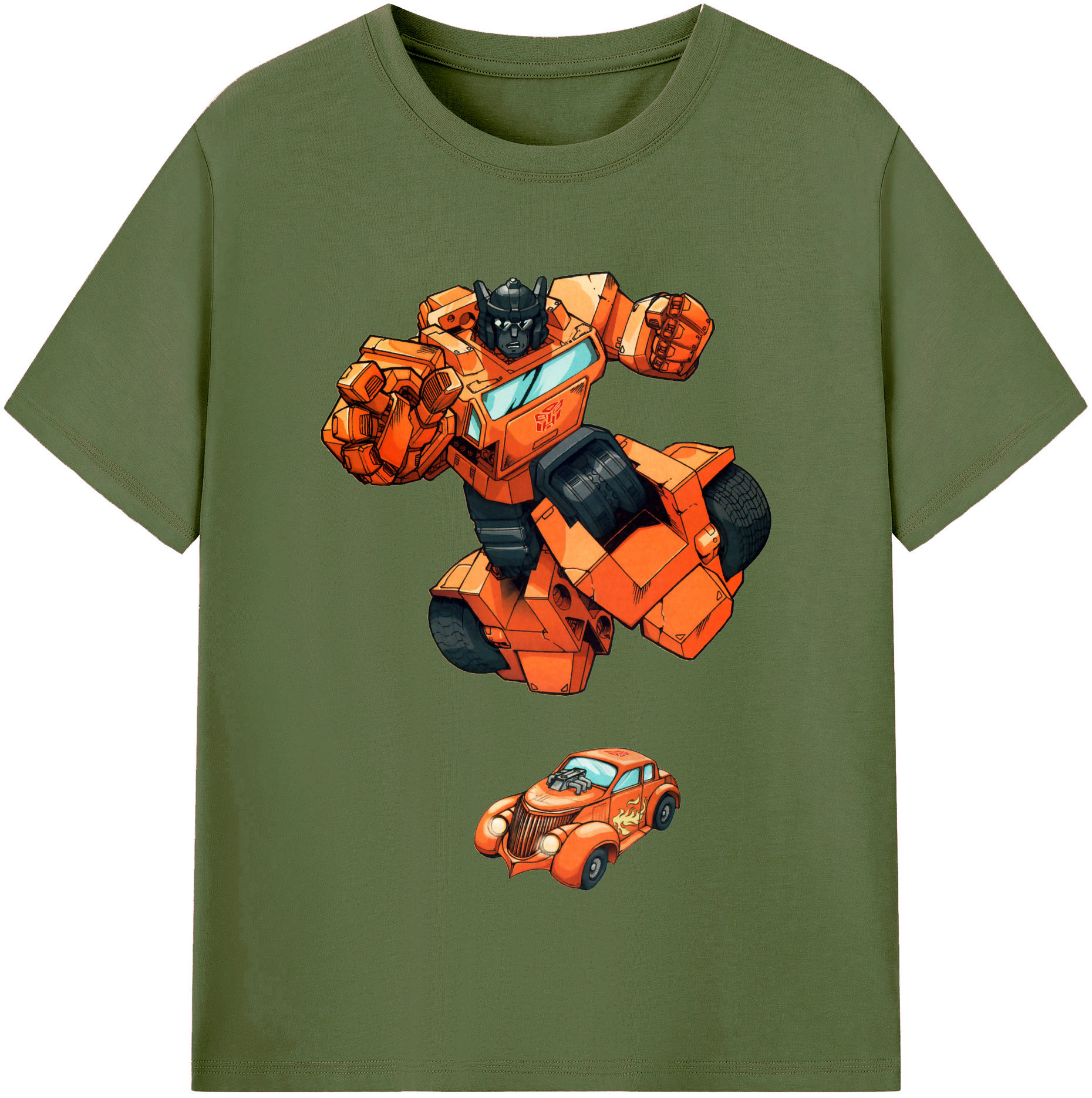 （画像用）  綿100％半袖Tシャツ（フロントプリント）
